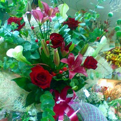 זר 16 - פרחי ספיר