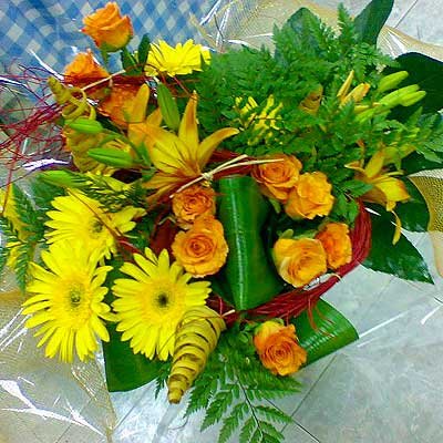 זר 19 - פרחי ספיר