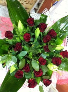 זר 21 - פרחי ספיר