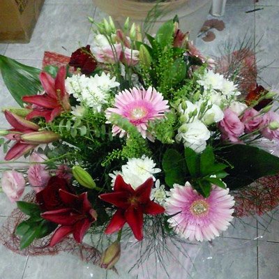 זר 25 - פרחי ספיר