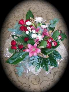 זר 33 - פרחי ספיר