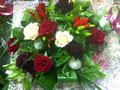 זר 41 - פרחי ספיר