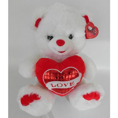 Red heart bear - פרחי לב הגליל