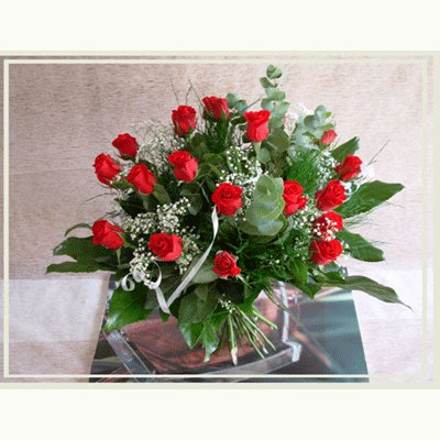 זר ורדים - פרחי אורית - עכו