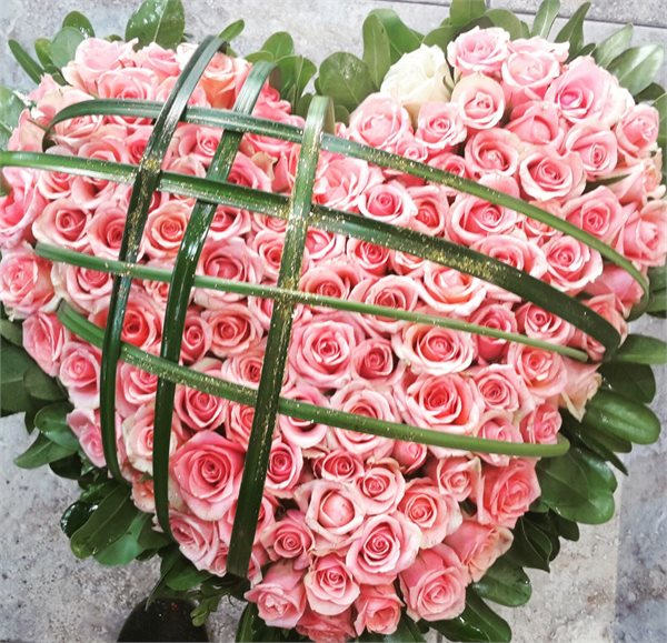 סידור ורדים ורודים - דבי פרחים