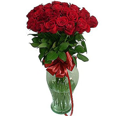 קלאסי - ורדים אדומים - פרחי לב הגליל
