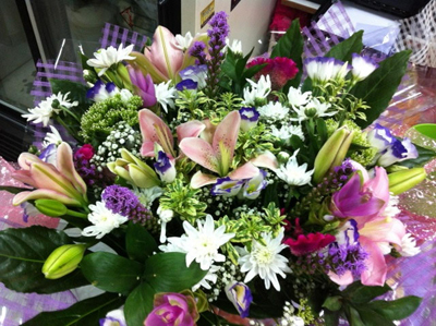 זר 27 - פרחי ספיר