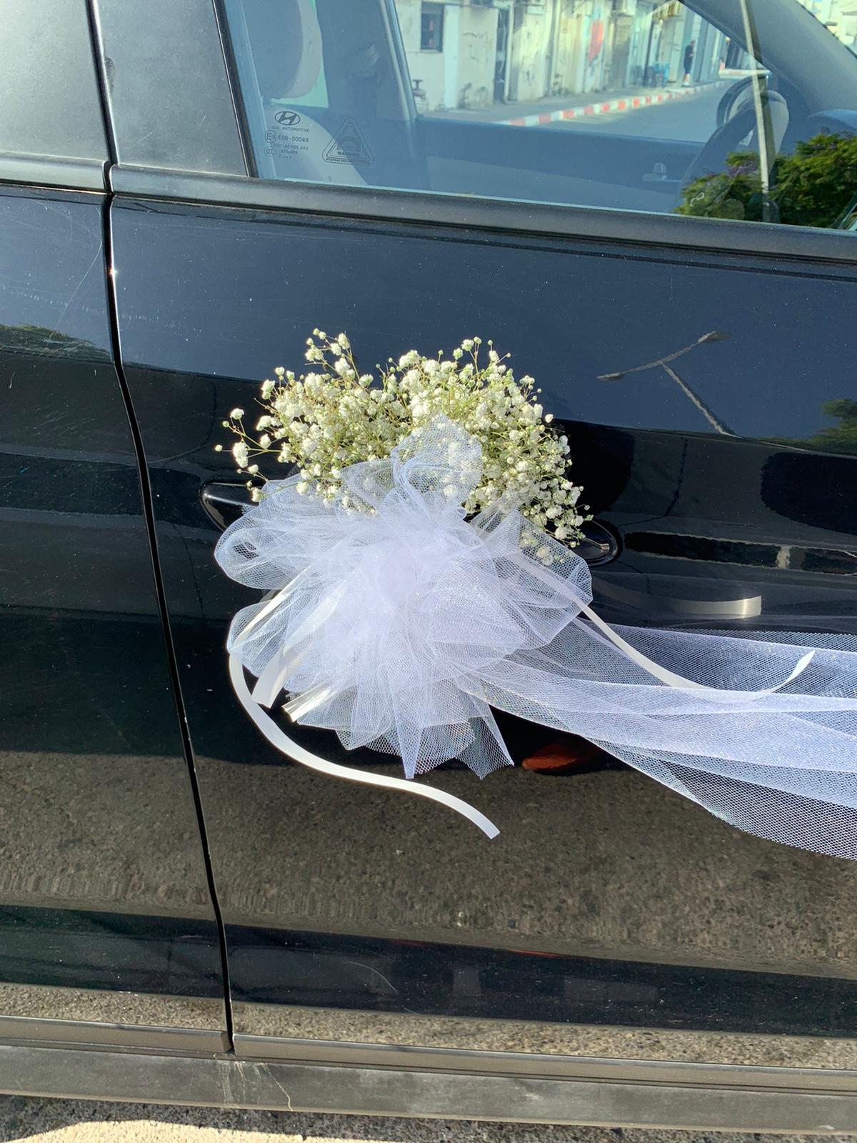 קישוט רכב לחתונה (1) - סיתוונית
