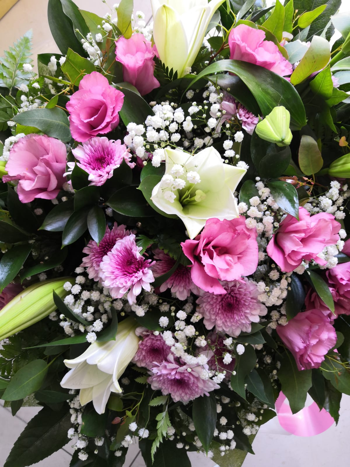 זר 21 פרחי ענבל