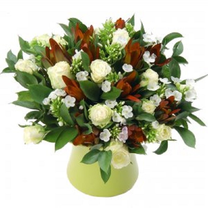 זר פרחים פנטזיה - הדר