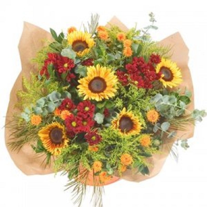 זר פרחים פנטזיה - הדר