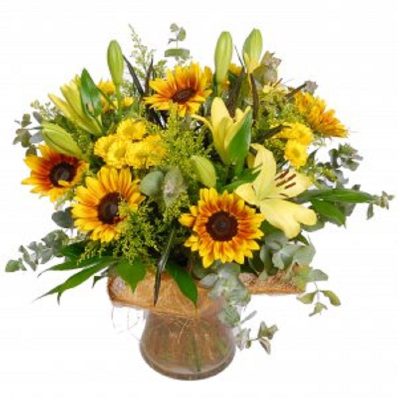 זר פרחים פנטזיה - הדר