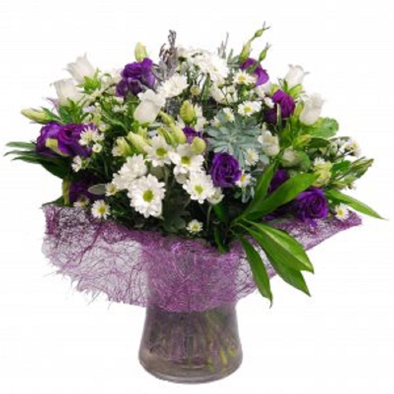 זר פרחים פנטזיה - הדר