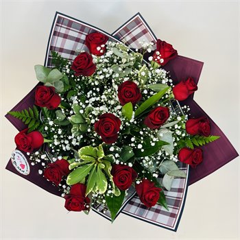 זר ורדים לאהובה - פרחי אודי ודורית - קרית אתא, חיפה