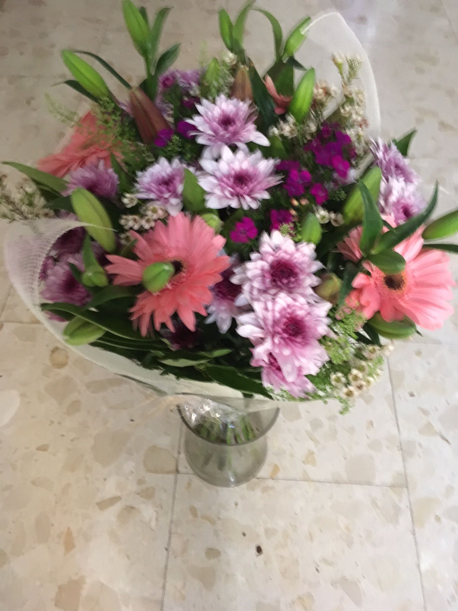 זר 31 - פרח וסימפטיה - זכרון יעקב