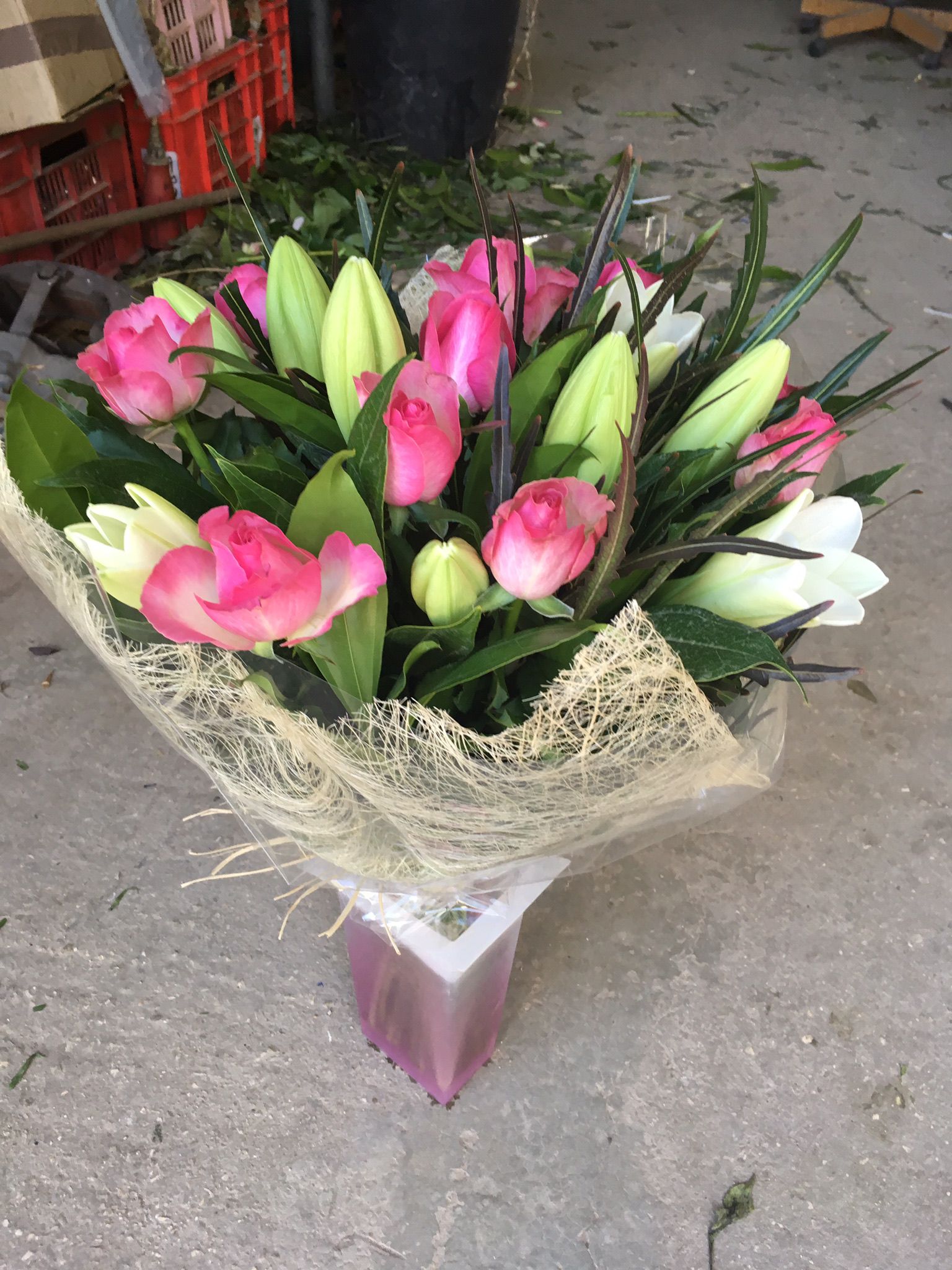 זר 33 - פרח וסימפטיה - זכרון יעקב