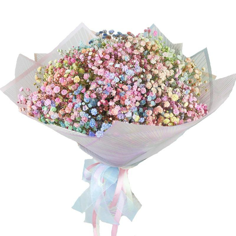 זר גיבסנית צבעוני | 214 - פרחי לב - כרמיאל